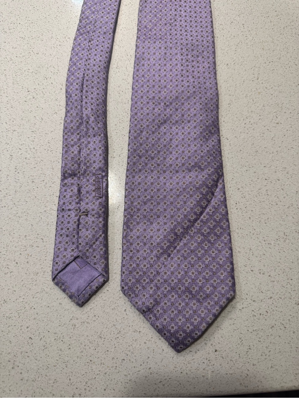 Brioni Purple Silk tie made in Italy